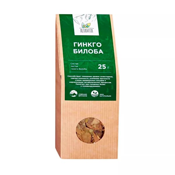 Чайный напиток гинкго билоба