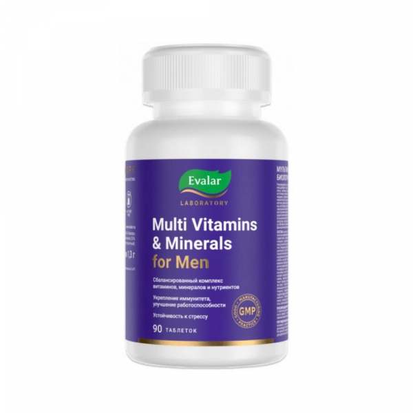 Мультивитамины и минералы для мужчин