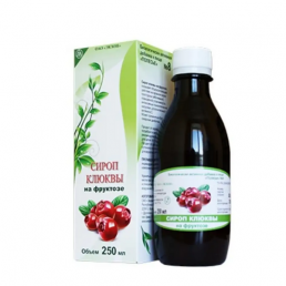 Полесье n8 сироп клюквы на фруктозе