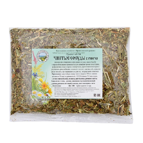 Напиток чайный n8 чистые сосуды