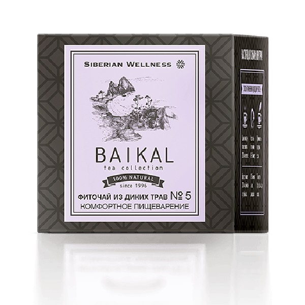 Фиточай из диких трав №5 комфортное пищеварение