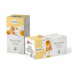 Фиточай ромашка с имбирем