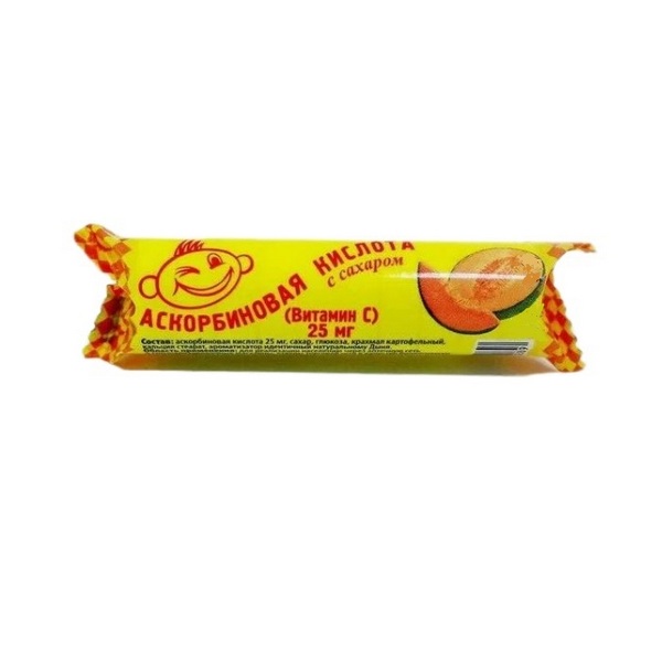 Аскорбиновая кислота с сахаром
