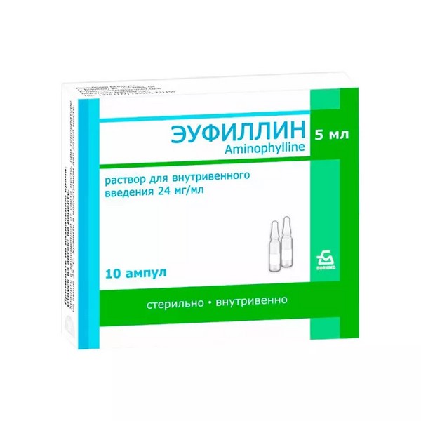 Эуфиллин (раствор)