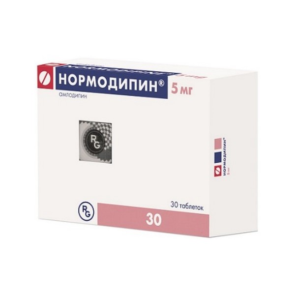 Нормодипин таблетки