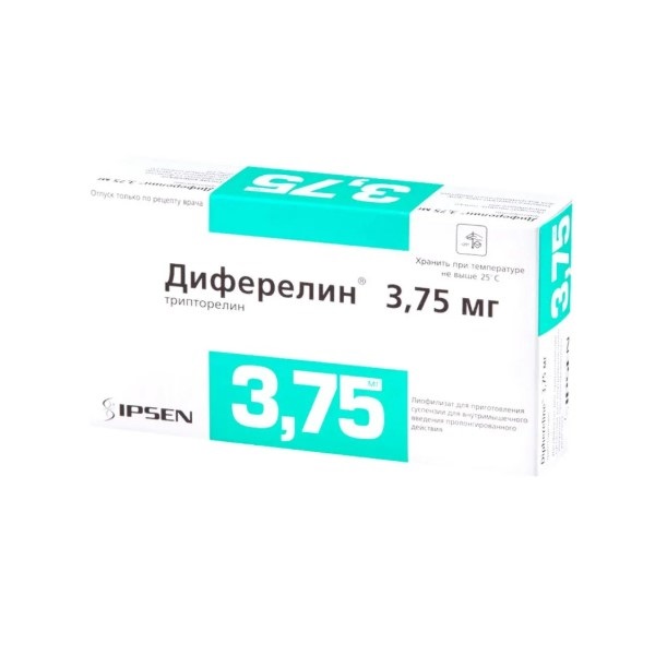 Диферелин 3,75 мг
