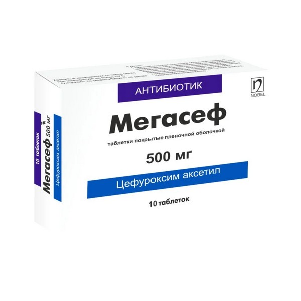 Мегасеф таблетки