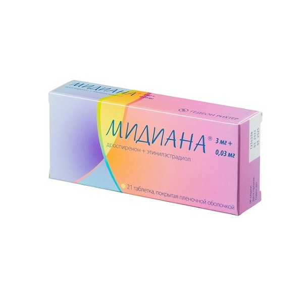 Мидиана таблетки