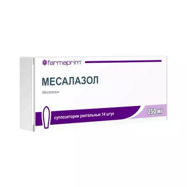 Месалазол суппозитории