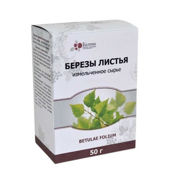 Березы листья