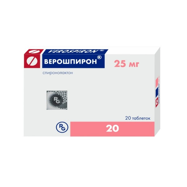 Верошпирон таблетки