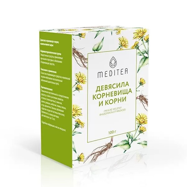 Девясила корневища и корни