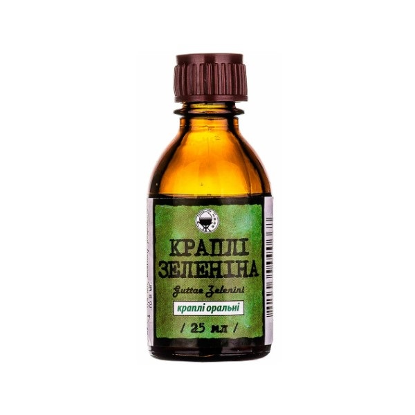 Зеленина капли-жфф