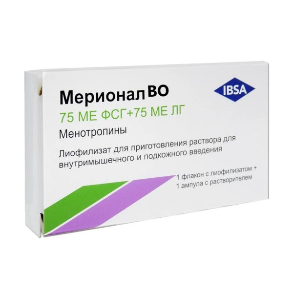 Мерионал во лиофилизированный