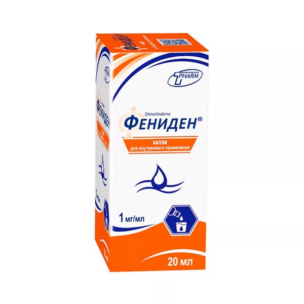Фениден капли