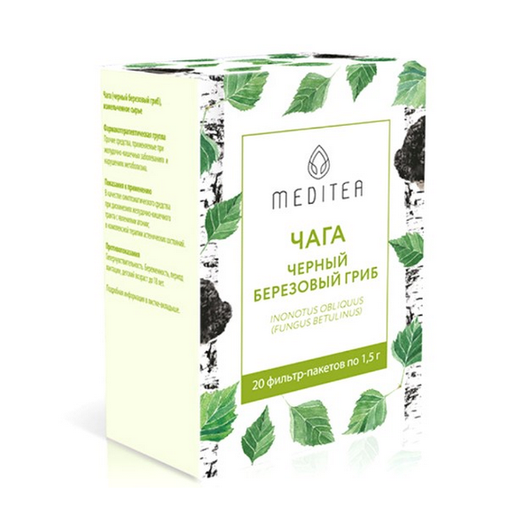 Чага (черный березовый гриб) фильтр-пакеты