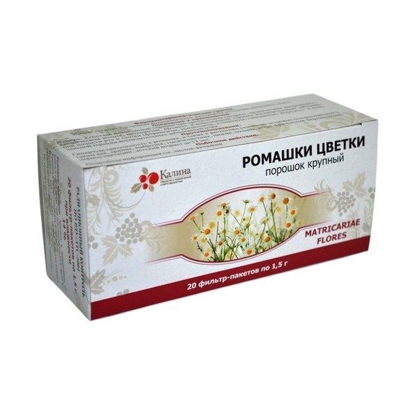 Ромашки цветки Калина фильтр-пакет