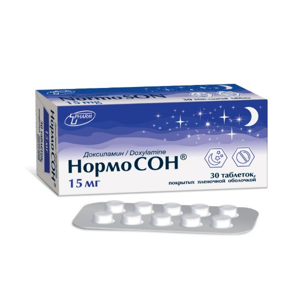 Нормосон таблетки
