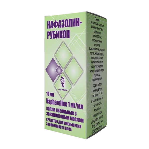 Нафазолин-рубикон с эвкалиптом
