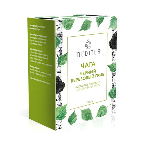 Чага (черный березовый гриб) россыпь