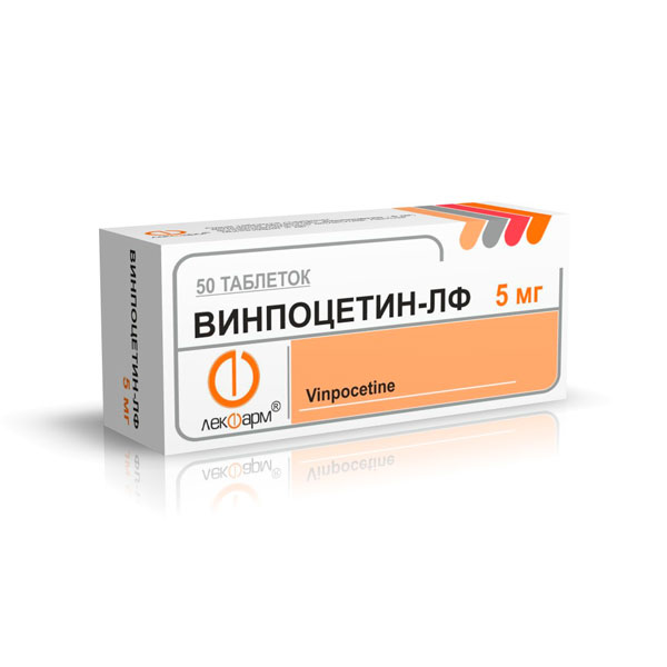 Винпоцетин-лф таблетки