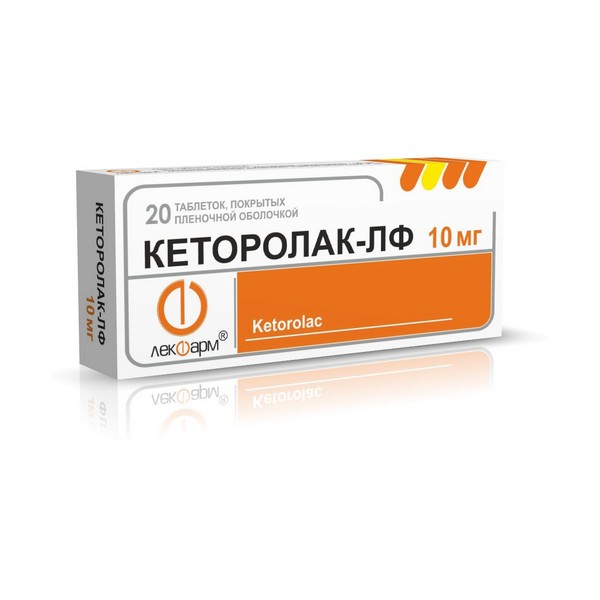 Кеторолак-лф таблетки