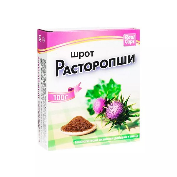 Расторопши пятнистой шрот
