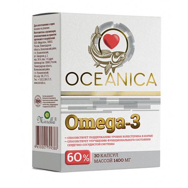 Океаника Омега 3-60%