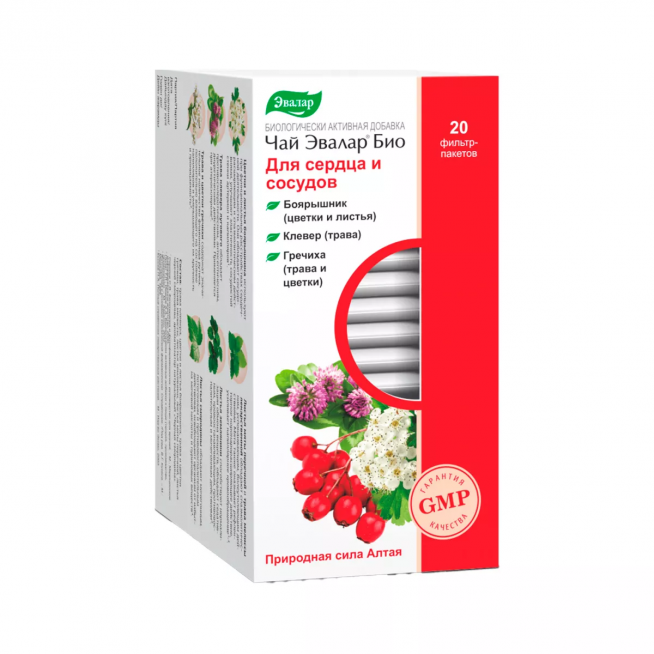 Чай Эвалар БИО для сердца и сосудов