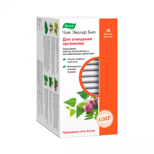 Чай Эвалар БИО для очищения