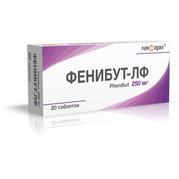 Фенибут-ЛФ таблетки