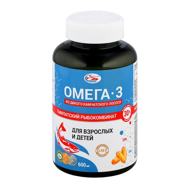 Омега-3 из дикого камчатского лосося 600 мг