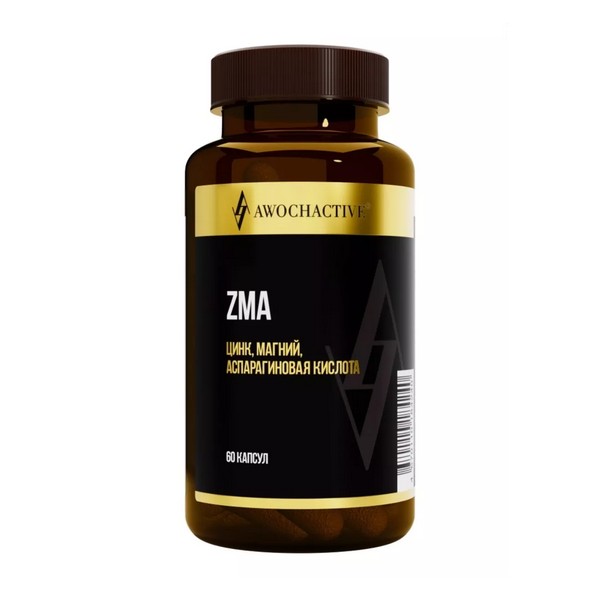 ZMA - цинк + магний + аспарагиновая кислота
