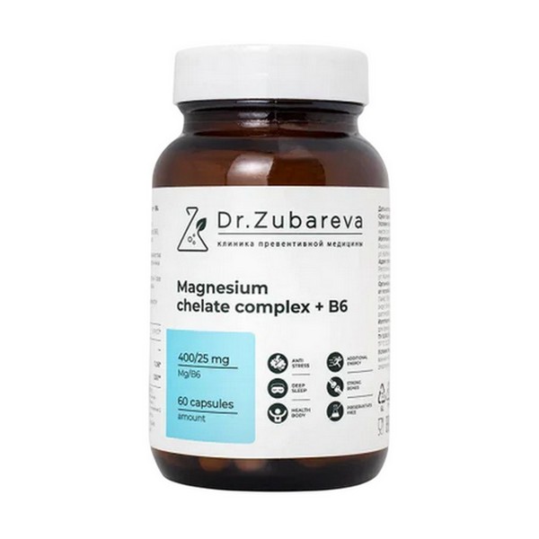 Dr.Zubareva магний хелат + B6