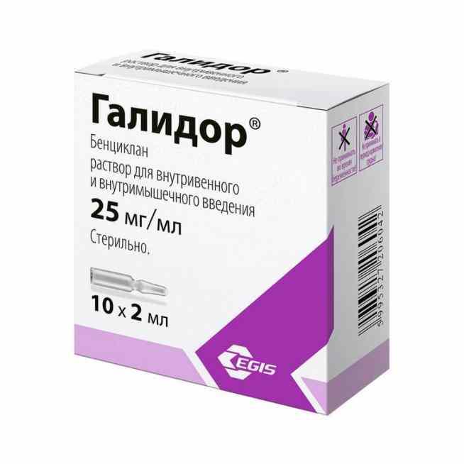 Галидор раствор