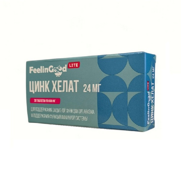 Feelingood lite (Филингуд лайт) цинк хелат