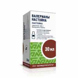 Валерианы настойка