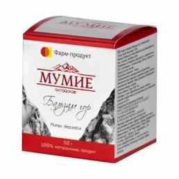 Мумие алтайское бальзам гор