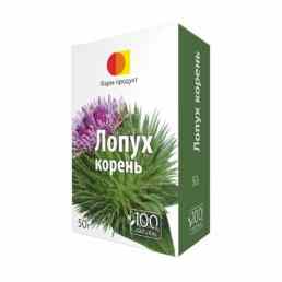 Лопуха корень