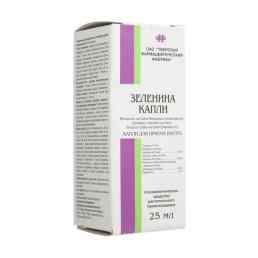 Зеленина капли