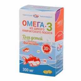 Омега-3 из дикого камчатского лосося для детей