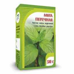 Мяты перечной листья