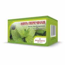 Мяты перечной листья