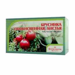 Брусники листья