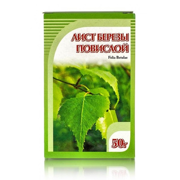 Березы листья