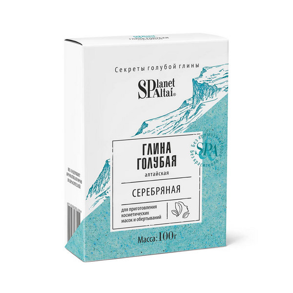 Глина голубая