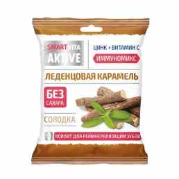 Леденцовая карамель с цинком и витамином с