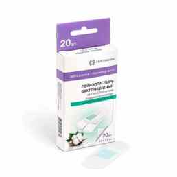 Лейкопластырь бактерицидный на тканевой основе