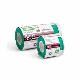 Бинт эластичный компрессионный когезивный нетканый