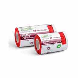 Бинт эластичный компрессионный когезивный нетканый